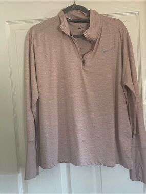 Nike Quarter-Zip Pullover - Dusty Rose